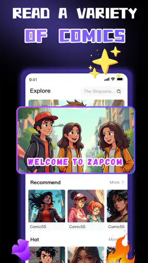 ZapCom: comic & manga screenshot