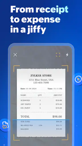 Zoho Books - Accounting App screenshot