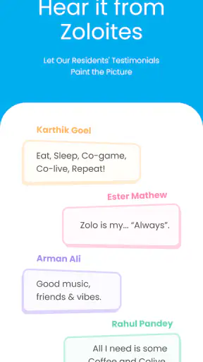 Zolo Coliving - Rent PG Online screenshot