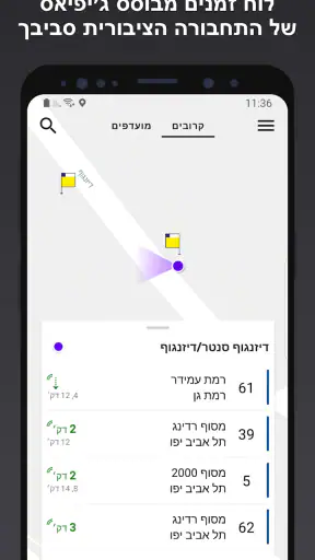 אוטובוס קרוב - התחנה שלך screenshot