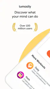 אימון למוח Lumosity screenshot