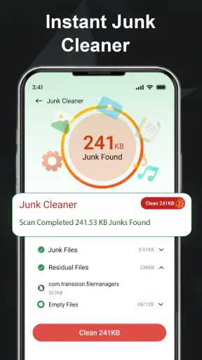 אנטי-וירוס: מנקה זבל, וירוסים screenshot