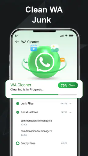 אנטי-וירוס: מנקה זבל, וירוסים screenshot