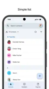 אנשי קשר screenshot