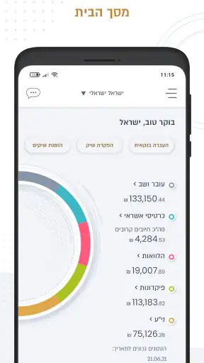 בנק ירושלים screenshot