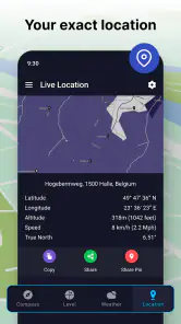 דִיגִיטָלי מצפן - מצפן חכם screenshot