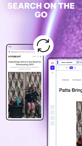 דפדפן Opera עם VPN screenshot