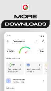 דפדפן האינטרנט Opera Mini screenshot