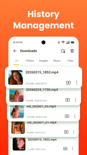 הורדת וידאו, הורד אפליקציה screenshot