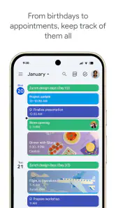‏יומן Google screenshot