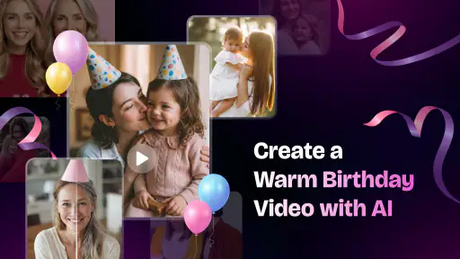 יוצר סרטוני יום הולדת screenshot