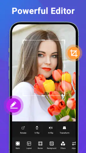 יוצר קולאז' תמונות:עורך תמונות screenshot