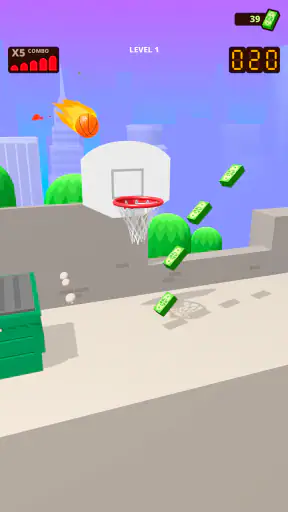 להקפיץ דאנק(Bounce Dunk) screenshot