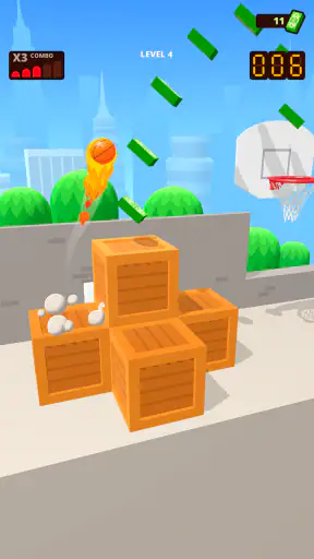 להקפיץ דאנק(Bounce Dunk) screenshot