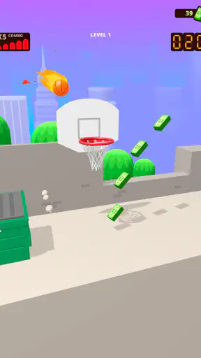 להקפיץ דאנק(Bounce Dunk) screenshot