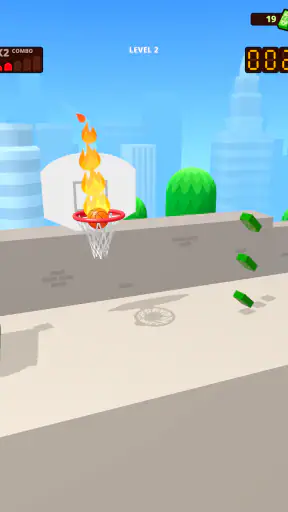 להקפיץ דאנק(Bounce Dunk) screenshot