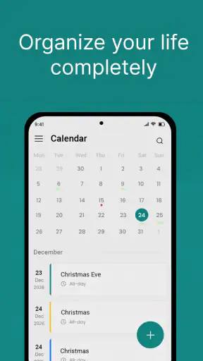 לוח שנה: תכנון ולוח זמנים screenshot