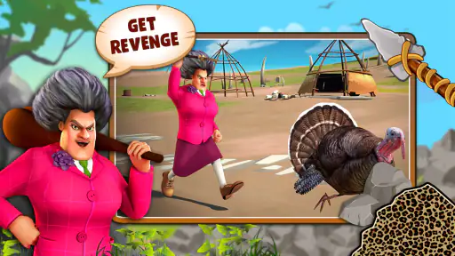 מורה מפחיד 3D: עידן האבן screenshot