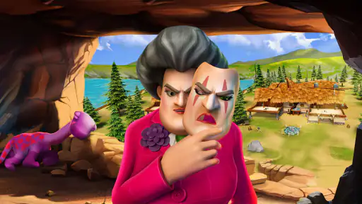 מורה מפחיד 3D: עידן האבן screenshot