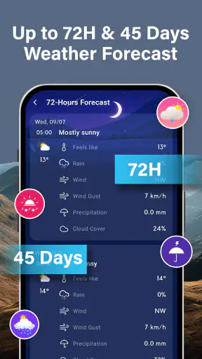 מזג אוויר: התראות AI screenshot