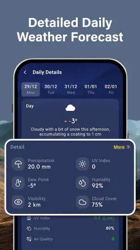 מזג אוויר: התראות AI screenshot