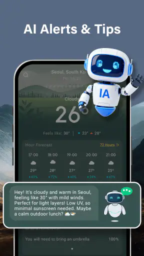 מזג אוויר: התראות AI screenshot