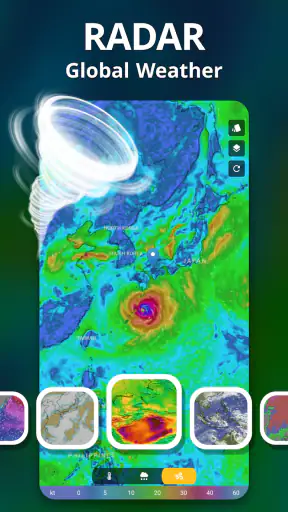מזג אוויר חי screenshot