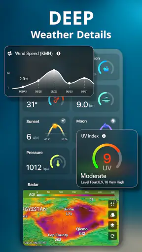 מזג אוויר חי screenshot