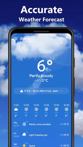 מזג אוויר - מכ"ם חי וווידג'טים screenshot