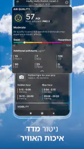 מזג אויר בשידור חי° screenshot