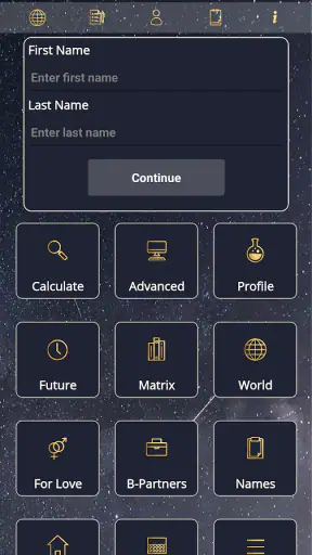 מחשבון נומרולוגי מקצועי screenshot