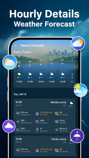 מכ״ם מזג אוויר ותחזית screenshot