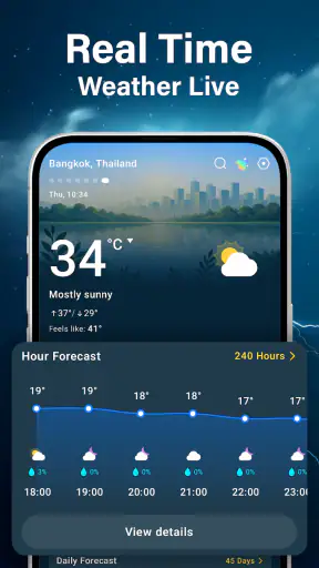 מכ״ם מזג אוויר ותחזית screenshot