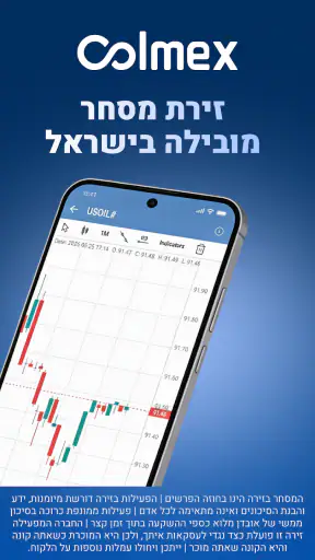 מסחר על חוזי הפרשים :Colmex screenshot