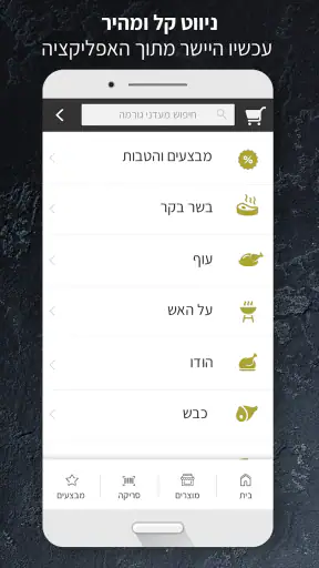 מעדני גורמה אונליין screenshot