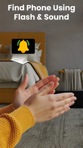 מצא את הטלפון שלי Clap Whistle screenshot
