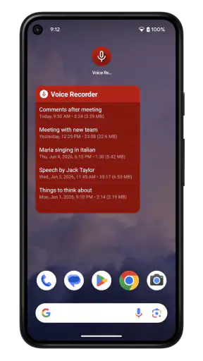 מקליט קול screenshot