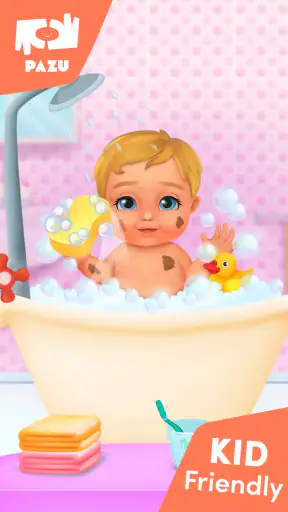 משחק טיפול בתינוק והלבשה screenshot