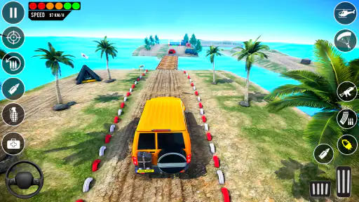 משחקי ג'יפים לנהיגה בהרים screenshot