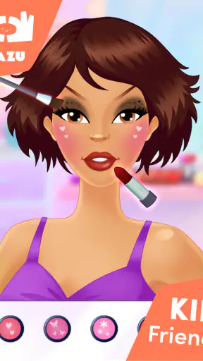 משחקים לבנות איפור והלבשה screenshot