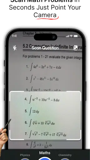 מתמטיקה פותר Ai עם פתרון screenshot