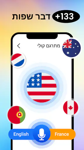 מתרגם קולי בכל השפות screenshot