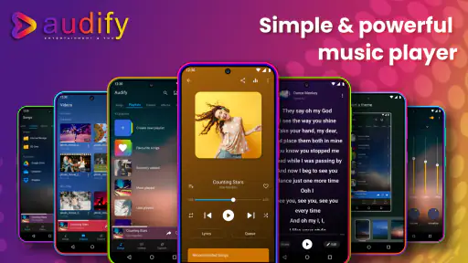 נגן מוזיקה - Audify Player screenshot