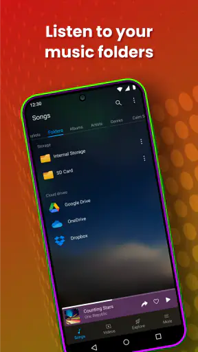 נגן מוזיקה - Audify Player screenshot