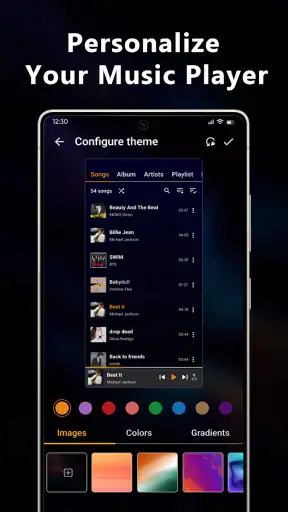 נגן מוזיקה ונגן וידאו screenshot