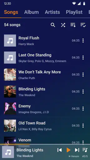 נגן מוזיקה - נגן MP3 screenshot