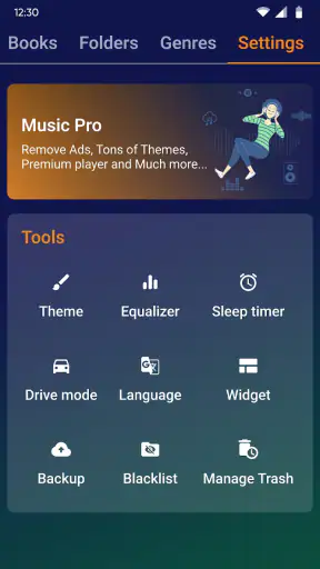 נגן מוזיקה - נגן MP3 screenshot