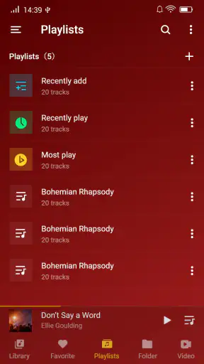 נגן מוסיקה - נגן שמע ומאיץ בס screenshot