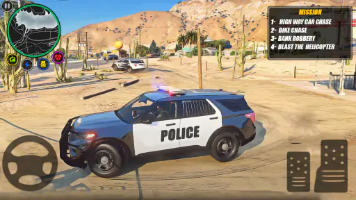 נהיגה בוואן משטרה: משחקי ואן screenshot