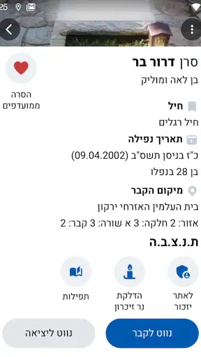 נתיבי זיכרון screenshot